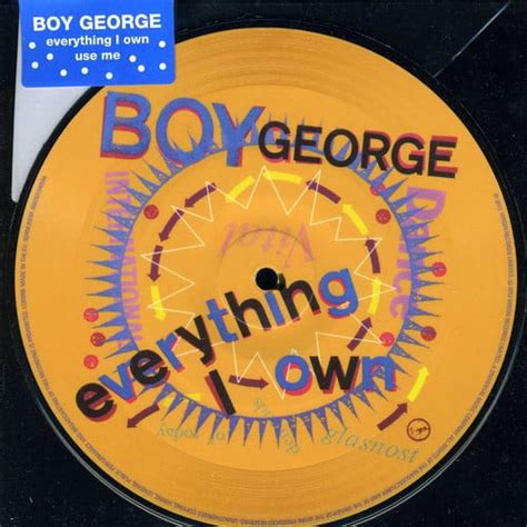 Boy George - Everything I Own - Vinyl [7-Inch] - Walmart.com