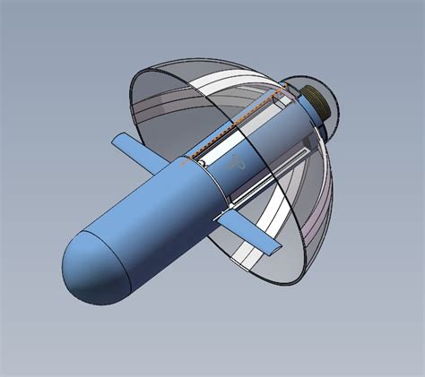 C16 深海幽兰水下推进器3d模型图纸 Solidworks设计 Solidworks 2016 模型图纸下载 懒石网