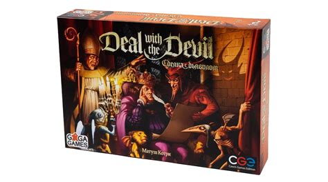 Настольная игра Сделка с Дьяволом Deal With The Devil купить в