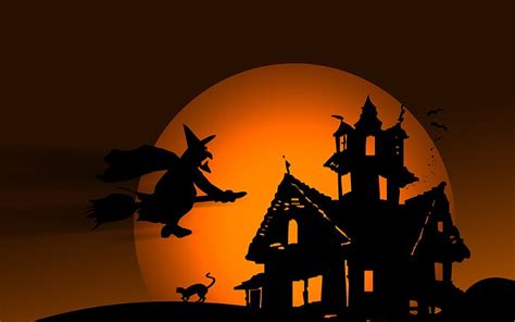 HD wallpaper: Witch in Halloween Night, holidays | Wallpaper Flare