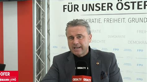 Fellner LIVE Norbert Hofer Im Interview Oe24 Tv