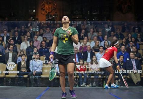 Squash An All Egyptian Women Final In Windy City Open Squash