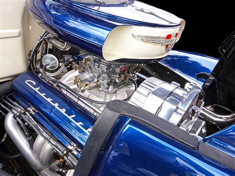 Chevy Hot Rod Engine Photograph by Gill Billington - Fine Art America