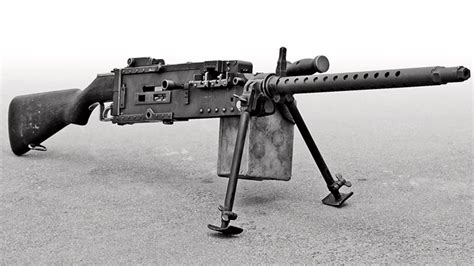 Browning M1919 30 Caliber Machine Gun Is One Powerful Weapon Of War