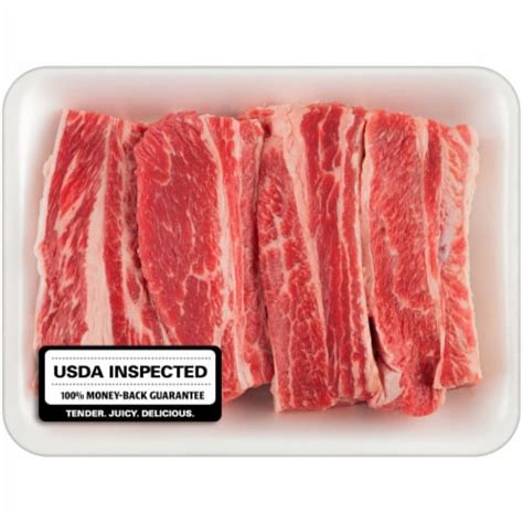 Beef Choice Bone In Short Ribs About 4 Per Pack 1 Lb Ralphs