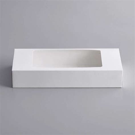 Custom White Window Cookie Bakery Box Wholesale