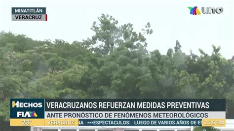 Minatitlán Habitantes del sur de Veracruz se preparan para afrontar