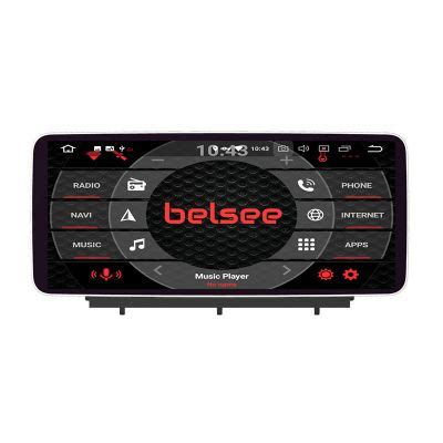 Belsee 12 3 Inch QLED Touch Screen Radio Upgrade Wireless Apple CarPlay