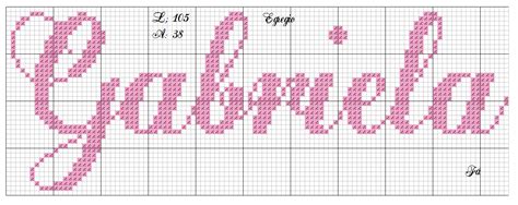 Nome JoÃo Gabriel Nomes Em Ponto Cruz Monogramas Em EA2