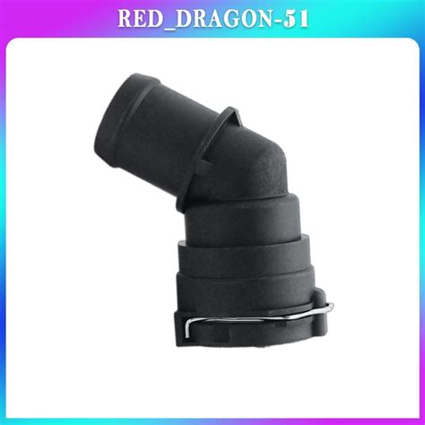 Front Engine Radiator Coolant Hose Connector Raa A Fit For