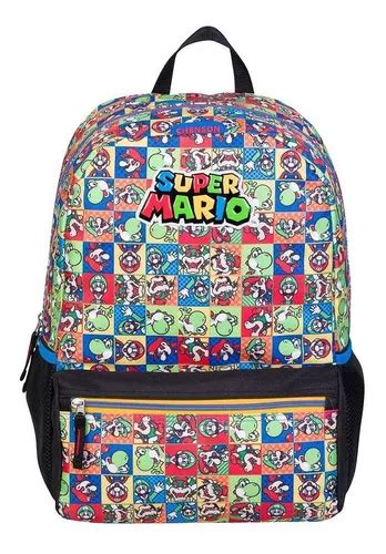 Mochila Escolar Grande Super Mario Bros Original Chenson Mercadolibre