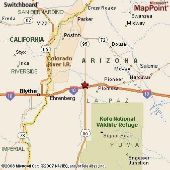 Where Is Quartzsite Arizona See Regional Map More