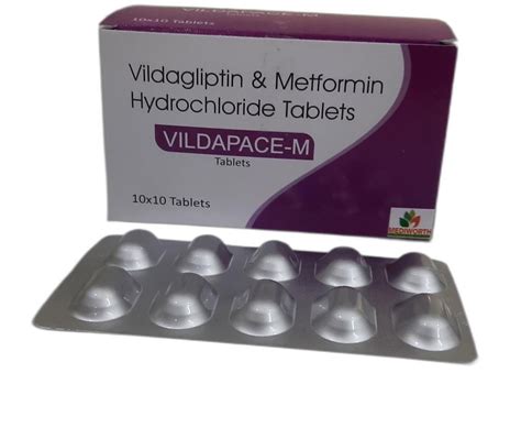 Vildagliptin Mg Metformin Mg Tablets At Rs Box Id