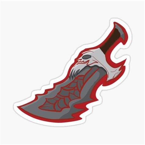 "Chaos Blade" Sticker for Sale by Antibody379 | Redbubble