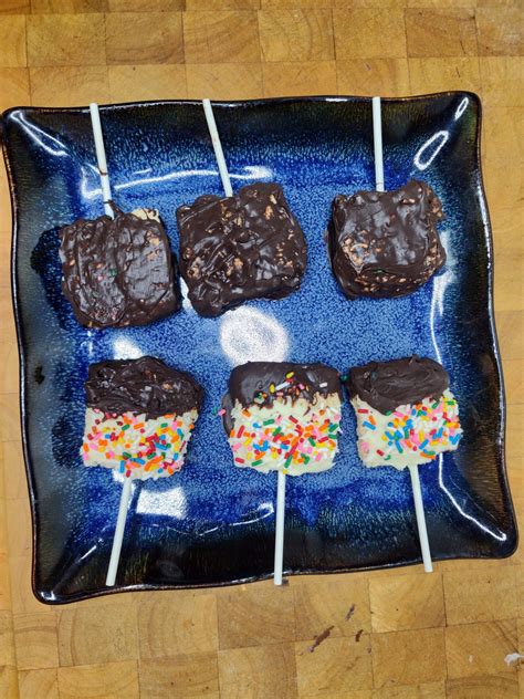 Chocolate Dipped Rice Krispie Treats How To Make Rice Crispy Treats