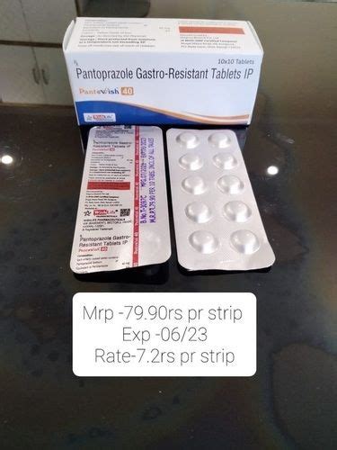 40mg Pantoprazole Gastro Resistant Tablets Ip General Medicines At Best Price In Kolkata