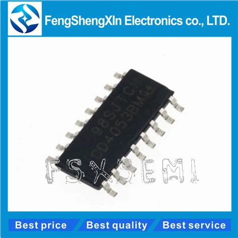 10pcs Lot CD4053BM CD4053 SOP 16 CD4053BM96 CMOS Analog Multiplexers