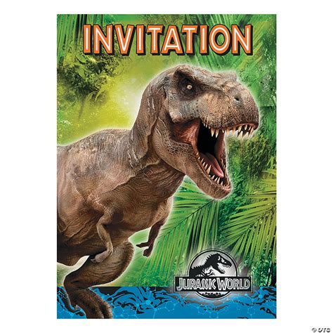 Jurassic World™ Invitations