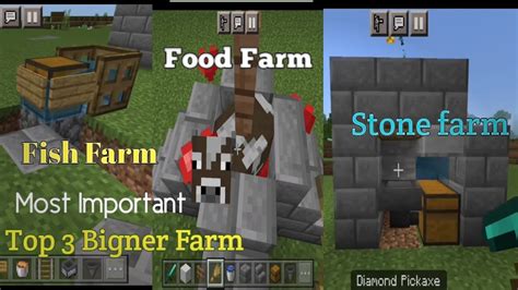 Top 3 Very Important Beginner Farm In Minecraft How To Beginner Farm