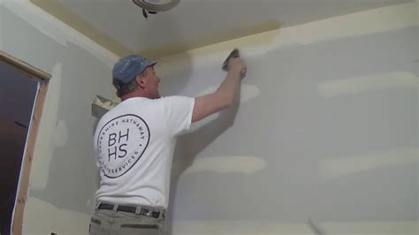 Day 5 Skim Coat Inside Drywall Corners And Seams YouTube