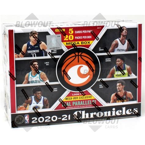 2020 21 Panini Chronicles Basketball Mega Box