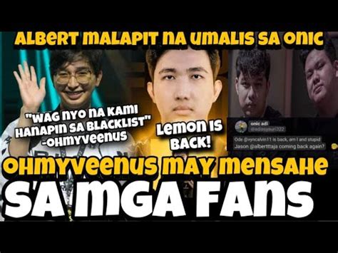 OHMYVEENUS Wag Nyo Na Kami Hanapin Sa Blacklist ALBERT Malapit Na