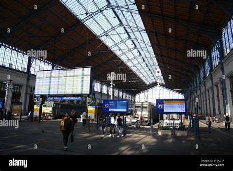 Interior Of Keleti Palyaudvar Budapest Keleti Station Eastern Railway