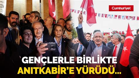 Cumhuriyetimiz 100 yaşında Kemal Kılıçdaroğlu gençlerle birlikte