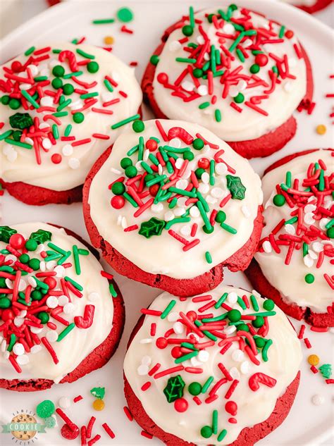 RED VELVET CHRISTMAS COOKIES - Family Cookie Recipes