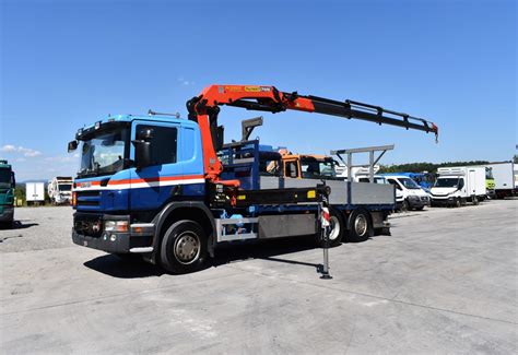 Trucktrade Scania P Lb X Br Cke Kran Kranwagen