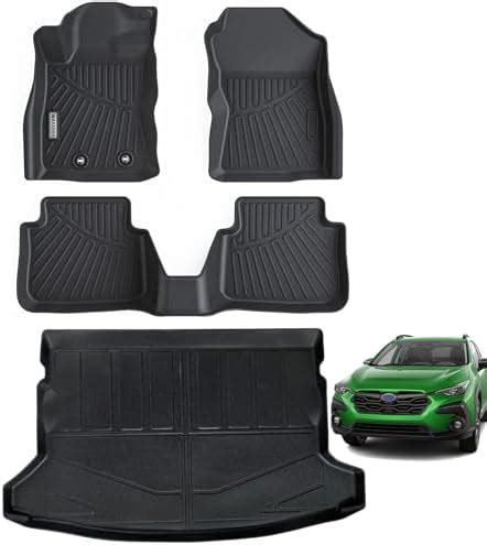 WAYIDSS Floor Mats Cargo Liner Custom Fit For 2024 Subaru Crosstrek