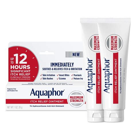 Buy Aquaphoritch Ointment 1 Hydrocortisone Anti Itch Ointment For