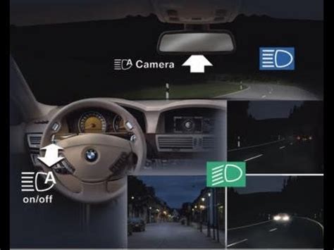 Bmw Adaptive Headlights High Beam Assistant Youtube