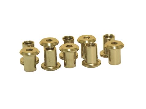 M Sleeve Nuts Hexagon Socket Flat Head Plated Nut In Various Sizes