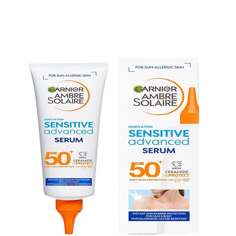 Garnier Ambre Solaire Spf 50 Sensitive Advanced Face And Body Serum