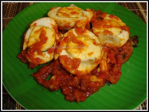 Tasty Indonesian Food - Telur Balado