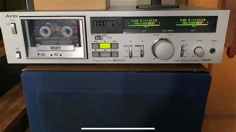 Toshiba Aurex X45ad Tape Deck Demo Youtube