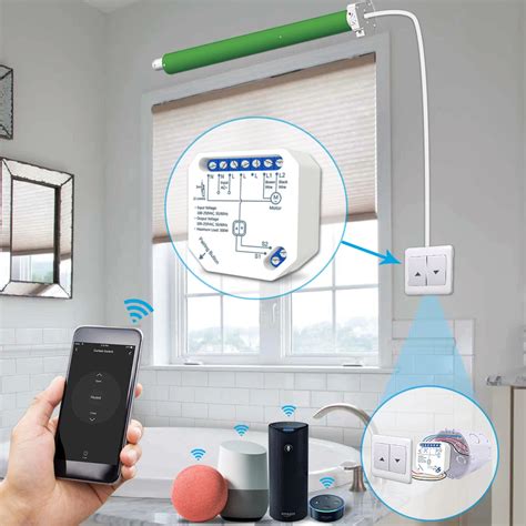 Module D Interrupteur De Volet Roulant Wifi Avec T L Commande Rf Tuya