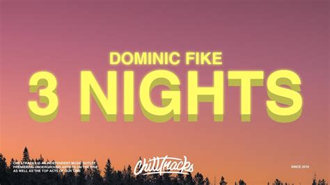 Dominic Fike 3 Nights Lyrics Youtube Music