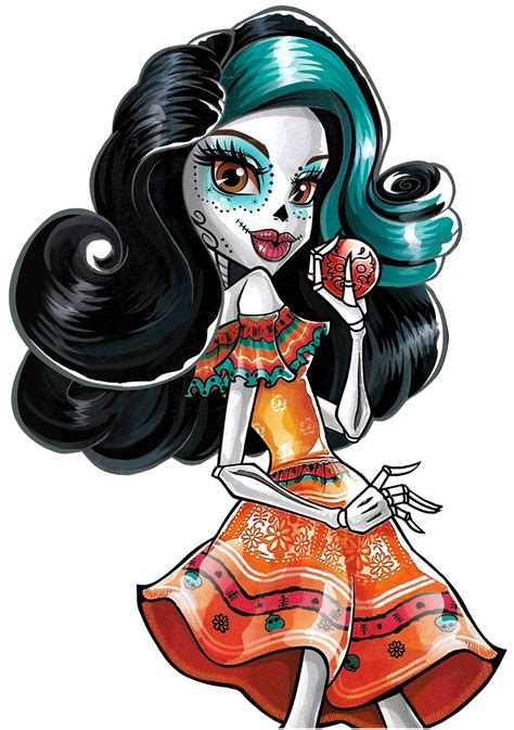 Todo Sobre Monster High Artworkpng En Hd De Skelita Calaveras Scarnival