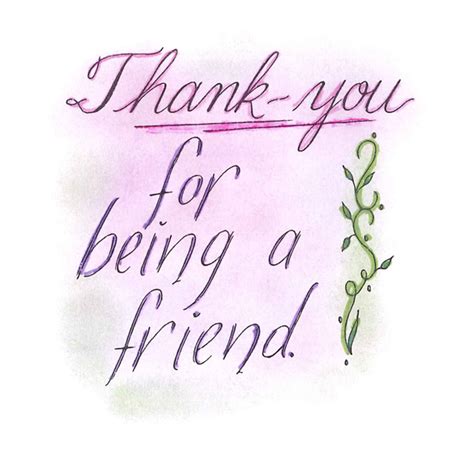 464C Thank You For Being Friend | Purple Daisy Design