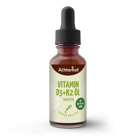 Vitamin D3 K2 Öl Tropfen 50ml