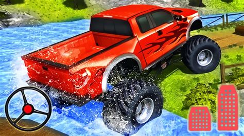 Monster Truck Driver 3d Offroad Jeep Driving Simulator Android Gameplay Youtube