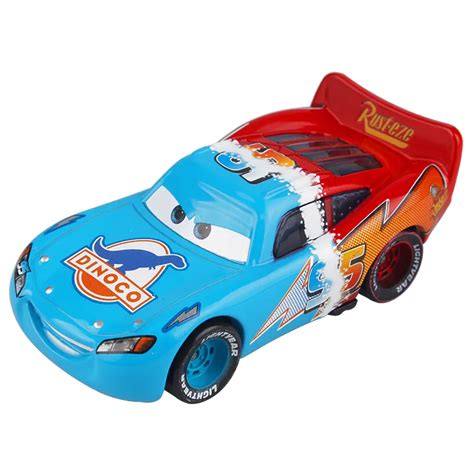 Disney Pixar Cars 3 Lightning McQueen 1:55 Double Color Diecast Brand Metal Alloy Toys Birthday ...