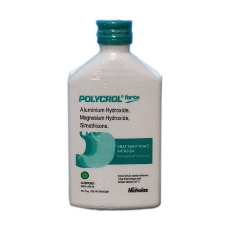 Polycrol Forte Sirup 100 Ml Kegunaan Efek Samping Dosis Dan Aturan