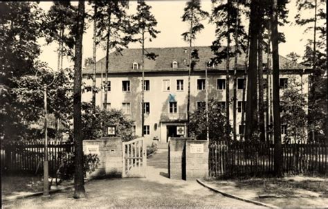 Ansichtskarte Postkarte Dresden Weißer Hirsch Krankenhaus