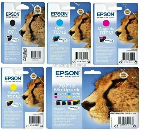 Epson Cheetah Ink Cartridge T T H T T T T