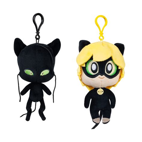 Buy Pmimiraculous Ladybug Plush Clip On Toys Two Of Four 5 Inch Tall Collectibles