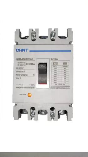 Interruptor Termomagnético 160 250 A Marca Chint