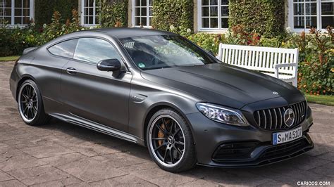 2019 Mercedes AMG C 63 S Coupe Color Designo Graphite Gray Magno